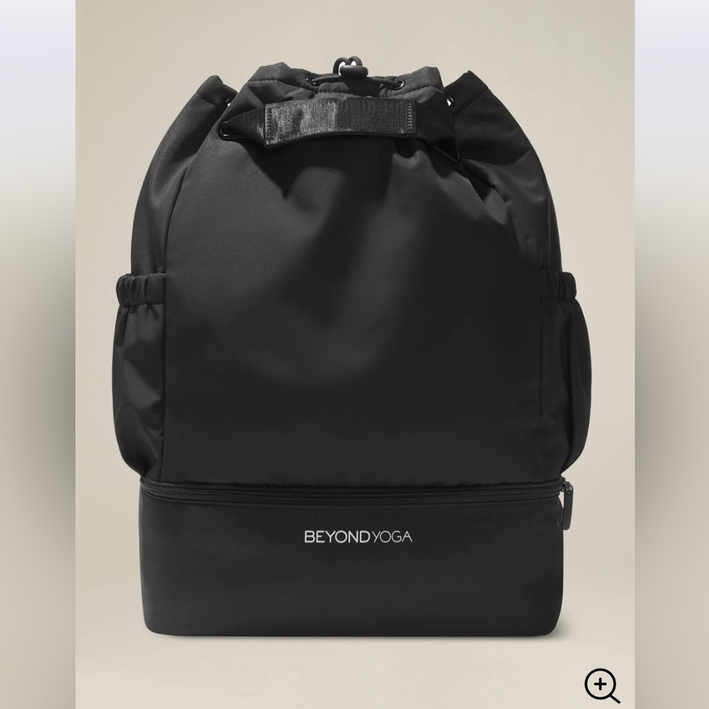 Beyond Yoga Black Convertible Gym Bag New with Tags